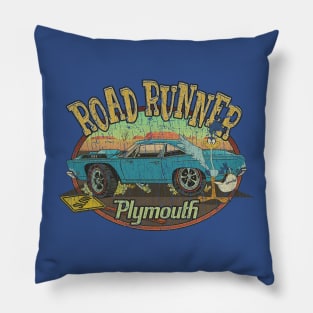 Plymouth Road Runner 1968 Pillow