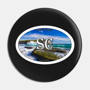 Santa Cruz Travel Sticker Pin