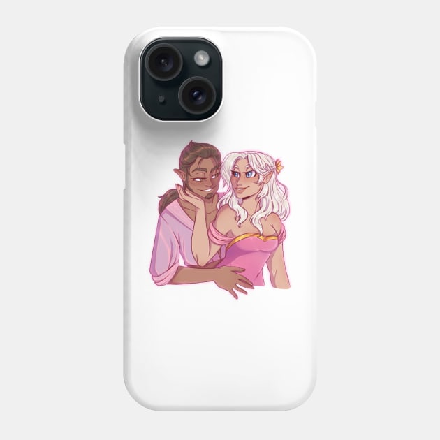 Cleric and bard Phone Case by Itsacuteart