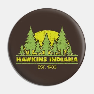 Hawkins Indiana Pin