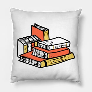 Book Stack Pillow