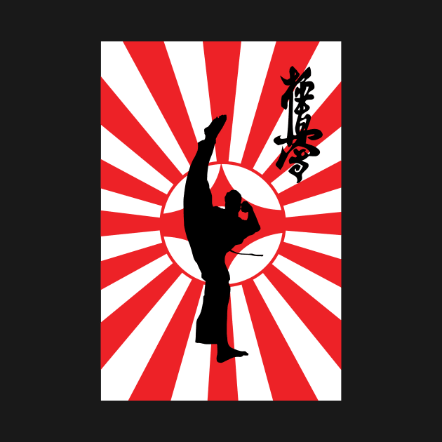 Kyokushinkai karate tee shirt by kesneller