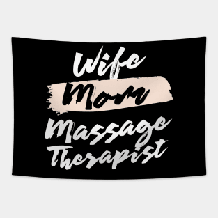 Cute Wife Mom Massage Therapist Gift Idea Tapestry
