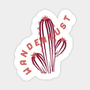 Cacti Wanderlust Magnet