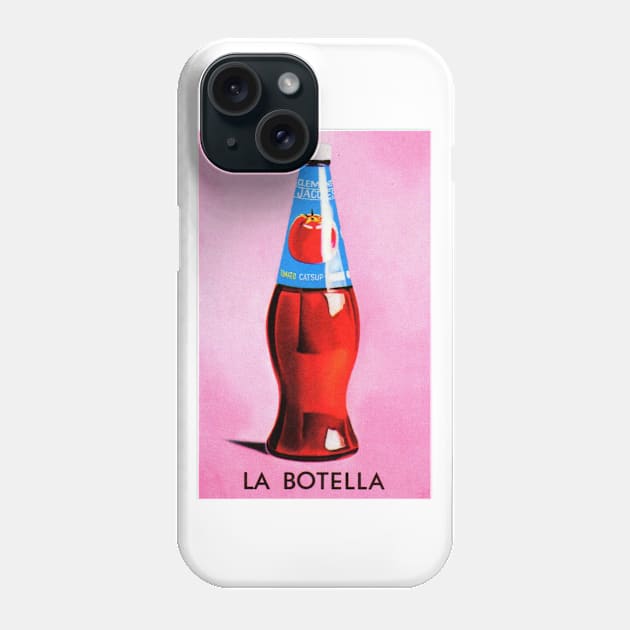 Loteria Mexicana Art - Mexican Lottery Gifts - Mexican Bingo La Botella Phone Case by HispanicStore