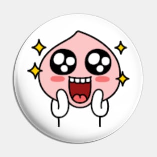 KakaoTalk Friends Apeach (Ecstatic) Pin