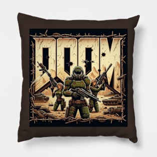 Doom Army Pillow