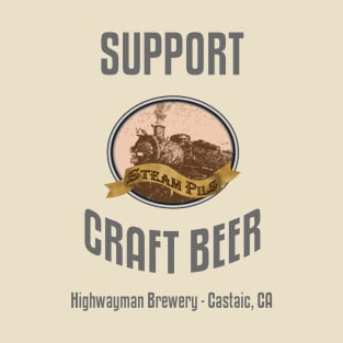 HMB Support Craft Beer: Steam Pils T-Shirt