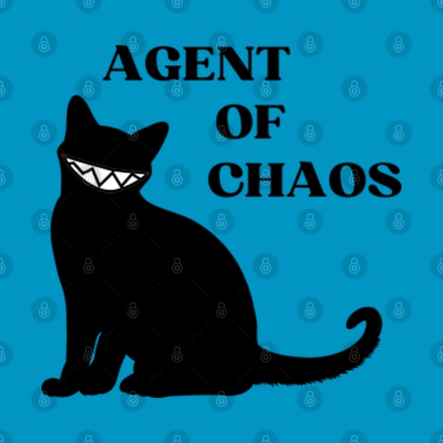 Agent of Chaos Cat by Desert Owl Designs