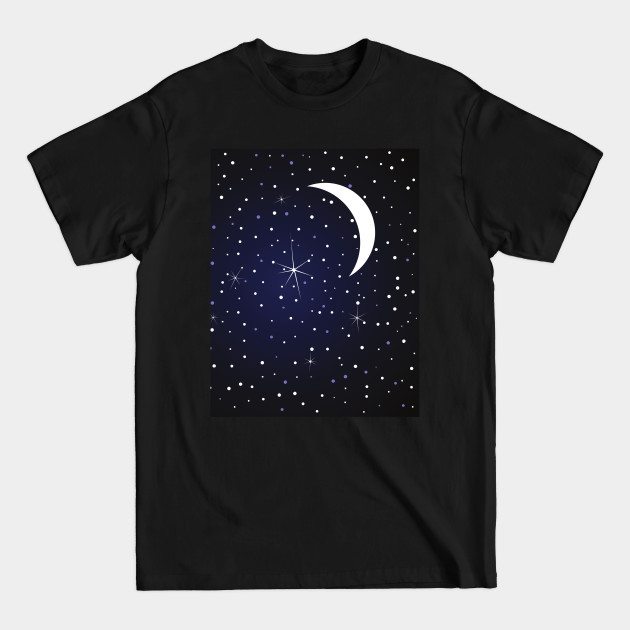 Discover Moon and stars - Moon And Stars - T-Shirt