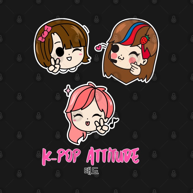 K-Pop Attitude Kpop K Drama Feelings Outfits, Funny korean pop vibes only Gifts by Printofi.com