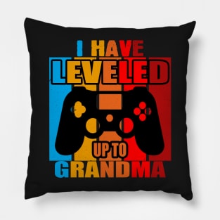 I have leveled my grandma couple | grandpa and grandma for gaming and play Pillow