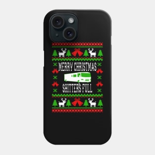 Merry Christmas Shitter_s Full - Ugly Christmas Sweater Style Phone Case