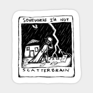 Scatterbrain - Radiohead - Illustrated Lyrics Magnet