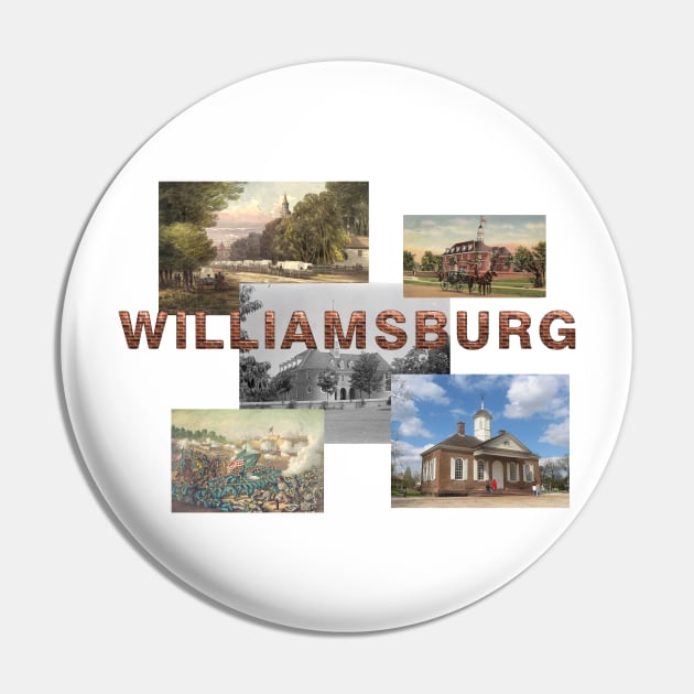 Williamsburg Pin by teepossible