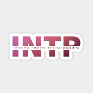 INTP Personality Magnet