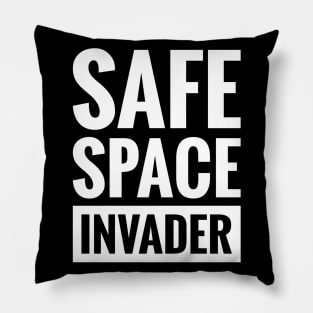 SAFE SPACE INVADER Pillow