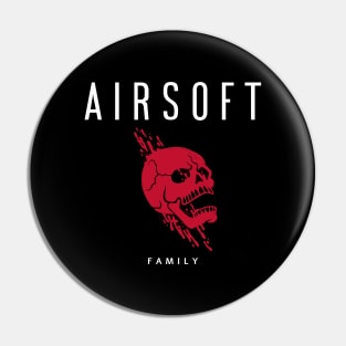 Airsoft Family - Skull Pin