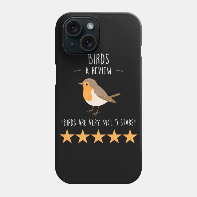 Bird Review Phone Case by Psitta