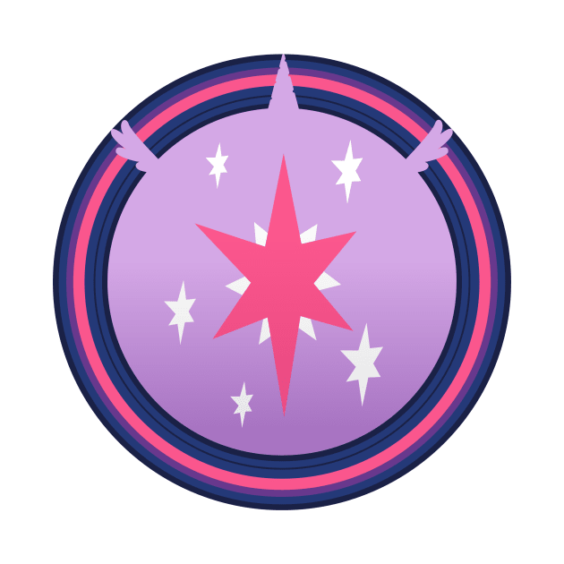 Subtle Brony - Twilight Sparkle Cutie Circle by nimaru