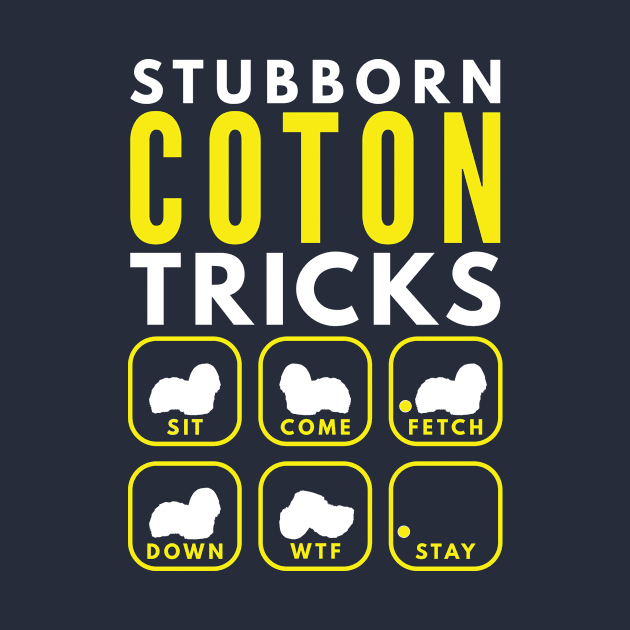 Stubborn Coton Tricks - Dog Training by DoggyStyles