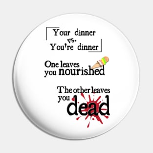 Your dinner vs. you're dinner Pin