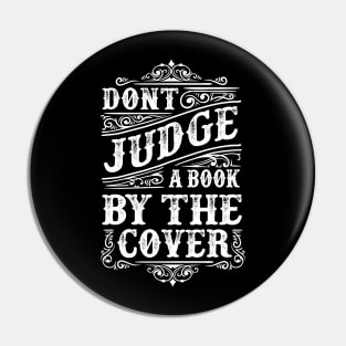 Don’t Judge a Book by Its Cover Pin