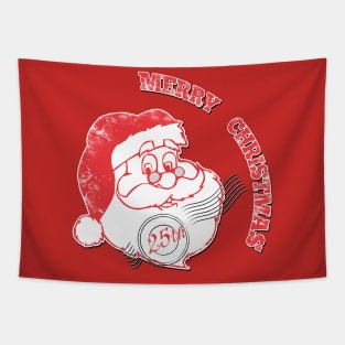 Santa Claus Merry Christmas Tapestry