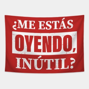 me estas oyendo, inutil!!! - rata de dos patas Tapestry