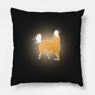 Elegant Horse Lover Design Pillow