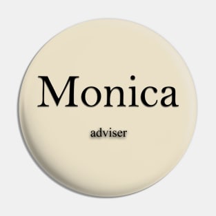 Monica Name meaning Pin