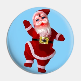 Mid-Century Dancing Santa Pin