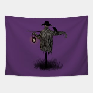 Scarecrow & Lantern Tapestry