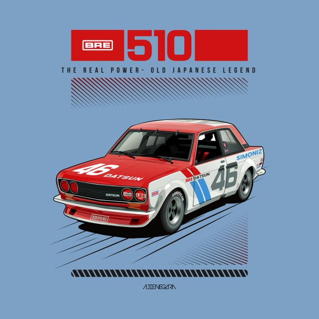 BRE DATSUN 510 by Ajie Negara