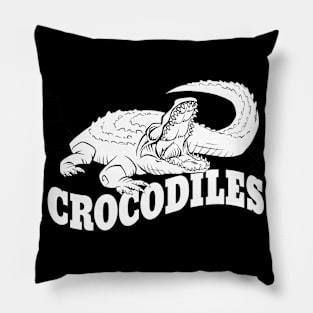 Crocodile Mascot Pillow