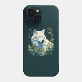 White Wolf Phone Case