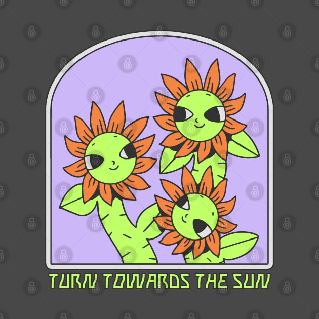 Turn Towards The Sun by graphicsbyedith