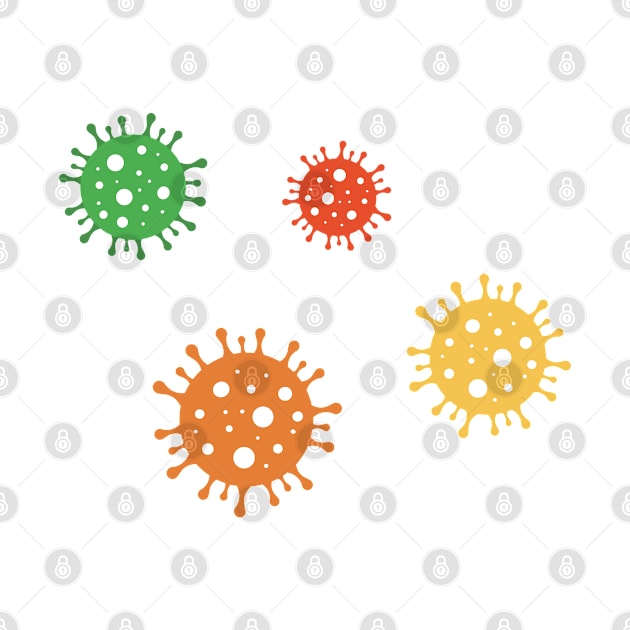 Corona virus, covid 19 icon by Sefiyan