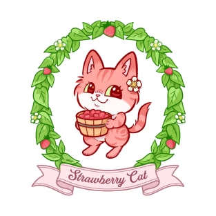 Strawberry Cat T-Shirt