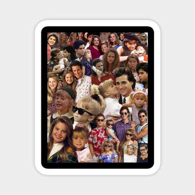 Full House Magnet by 90shirtco