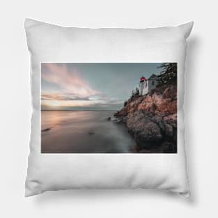 Bass Harbor Head Lighthouse Pillow