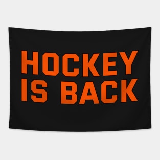 HOCKEY IS BACK Tapestry