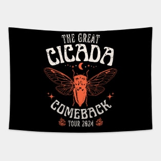 The Great Cicada Comeback Tour 2024 Tapestry