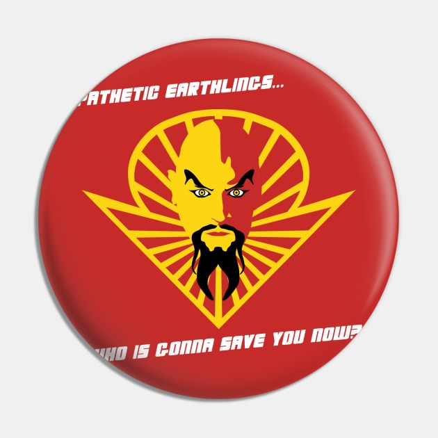 Ming The Merciless Pin by dutyfreak