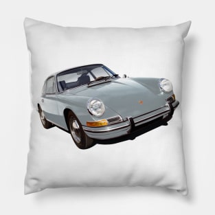 Porsche 911in silver Pillow