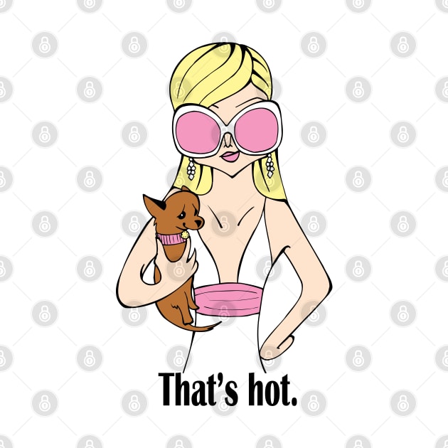 SOCIALITE FAN ART- THAT'S HOT by cartoonistguy