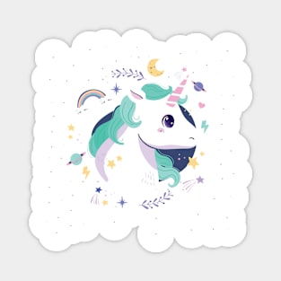 Magic Unicorn Magnet