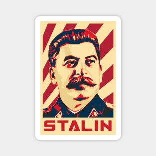 Joseph Stalin Propaganda Poster Magnet