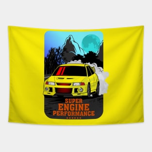 Legend Lancer Evo Tapestry