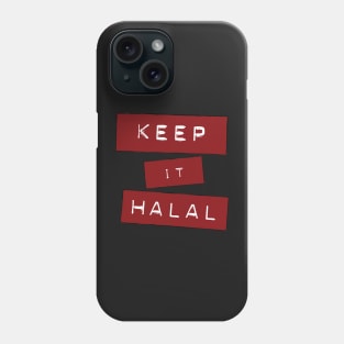 Keep It Halal, Punch Label Maker style Phone Case